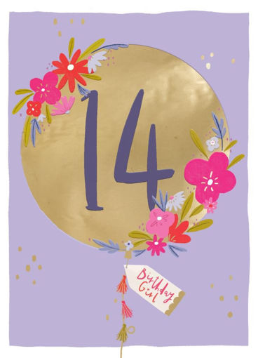 Picture of 14TH BIRTHDAY CARD